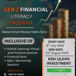 YOUNG ADULTS PERSONAL FINANCE LITERACY TRAINING SHORT COURSE